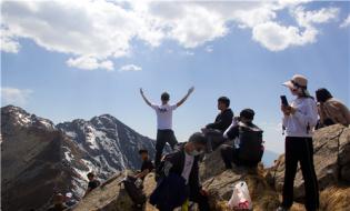 五一假期第三天,快樂遍布太白山
