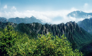 太白山奇峰之七女峰