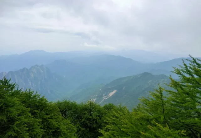 山色蒼翠